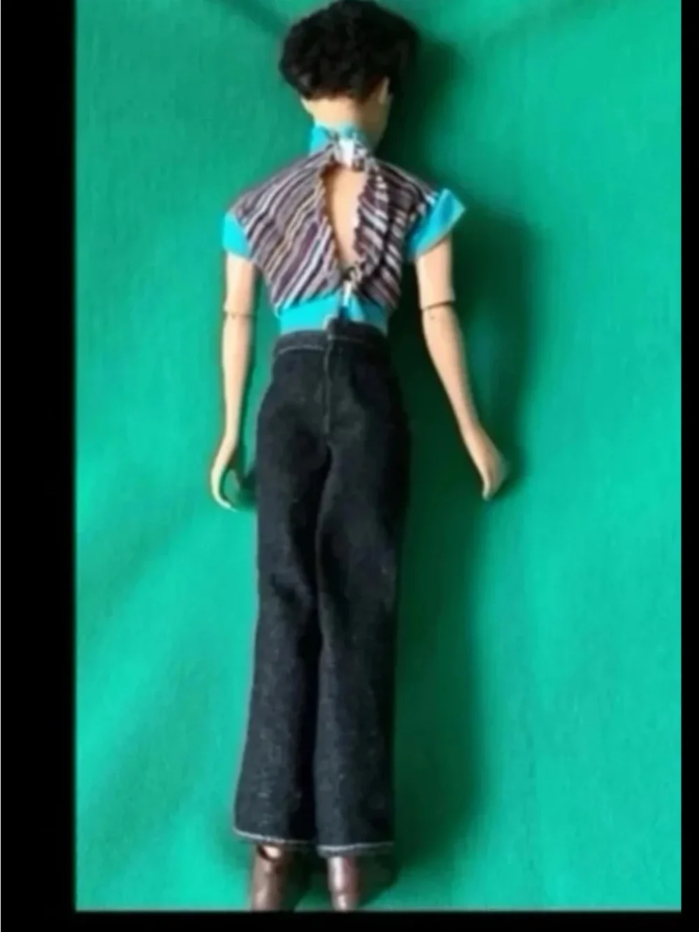 Barbie 1999 My Scene male doll Ryan / Ellis Doll clothes + boombox headphones